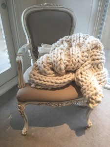 chunky wool rug